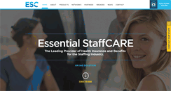 Desktop Screenshot of essentialstaffcare.com